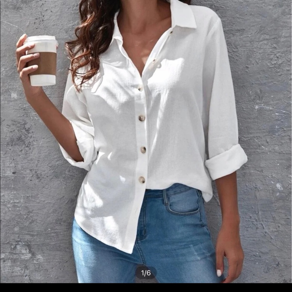 SHEIN button up shirt